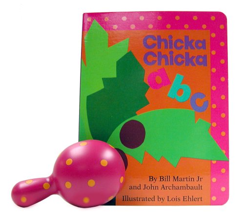 Chicka Chicka ABC Board Book & Rattle