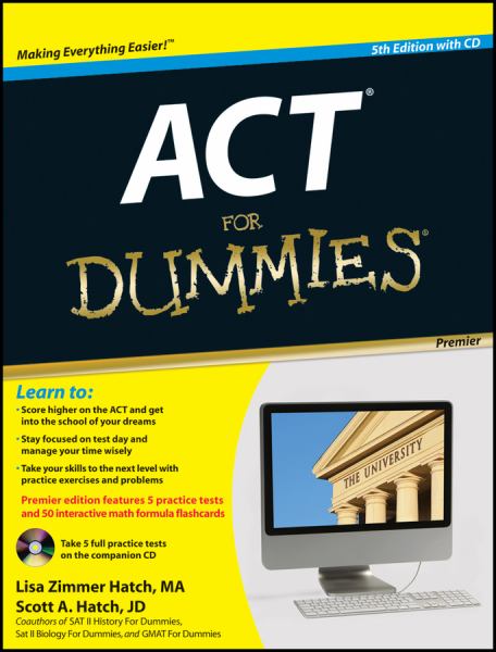 ACT for Dummies (Premier 5th Edition with CD)