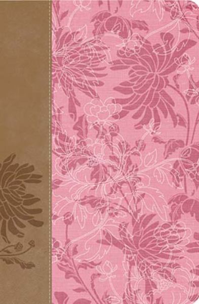 The Woman's Study Bible, KJV (3928I, Tan/Rose Floral, Silver Gilded Pages, Thumb Indexed)