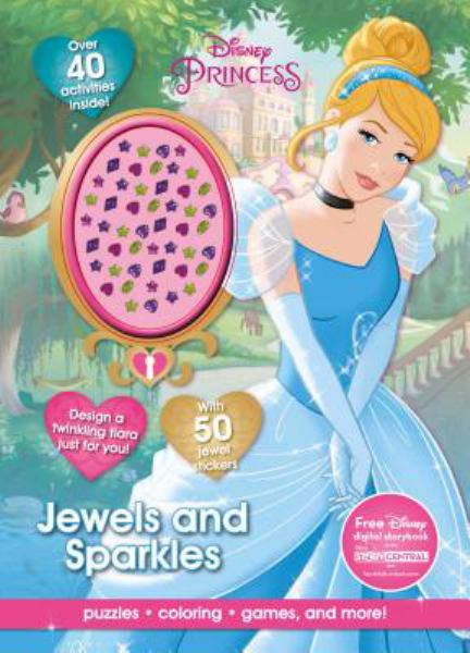 Jewels and Sparkles Coloring & Activity Book