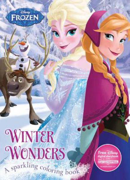 Winter Wonders Sparkling Coloring Book