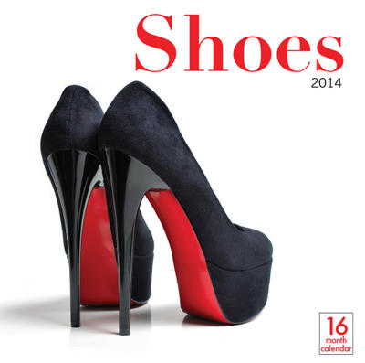 Shoes Wall Calendar 2014