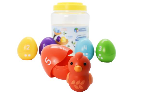 Counting Birdie Eggs: Learning Resources (Snap-n-Learn) - Learning