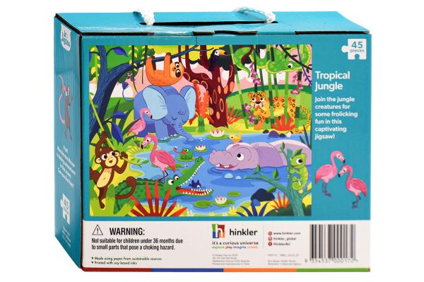 Tropical Jungle 45 Piece Junior Jigsaw Puzzle Tropical Jungle 45 Piece Junior Jigsaw Puzzle