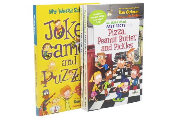 My Weird School Fast Facts 3 Book Set (Pizza, Peanut Butter, and
