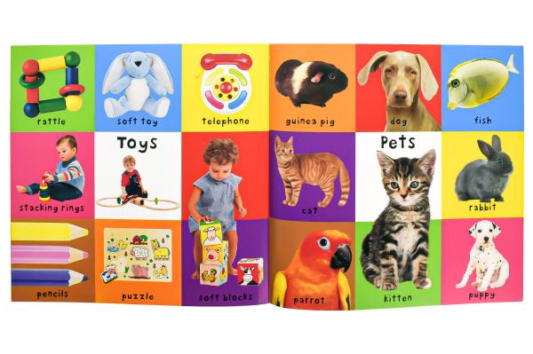 はじめての100ブックセット Priddy Books 最新9冊セット First 100 Box Set: Farm, Dinosaurs, Trucks - Priddy Books