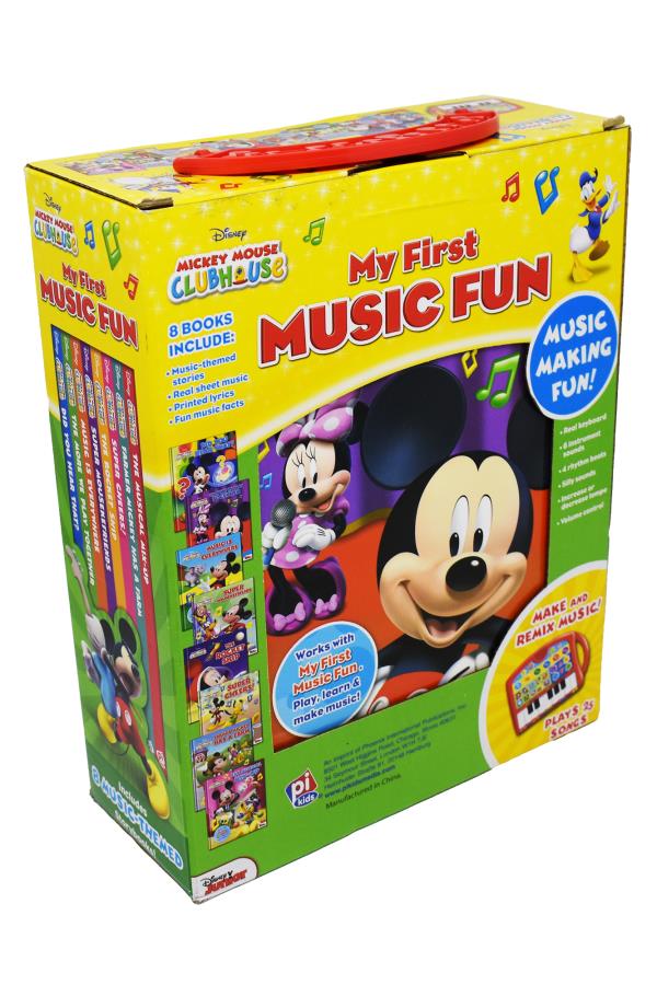 My First Music Fun Portable Keyboard and 8-Book Library