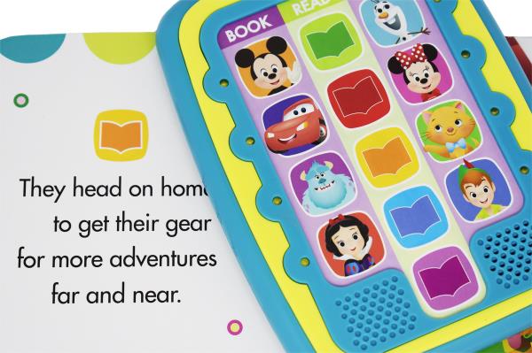 Snuggle Stories: Electronic Reader and 8-Book Library (Disney Baby