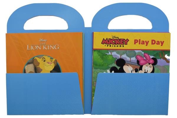 Disney 4 Pop-Up Book Set (Alphabet Adventure/Simba 123/Play