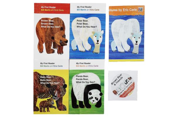 Brown bear, Panda bear, Polar bear & Baby bear!, Read Along Stories