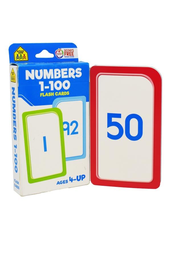 Numbers 1-100 by School Zone Publishing Company - Book Outlet