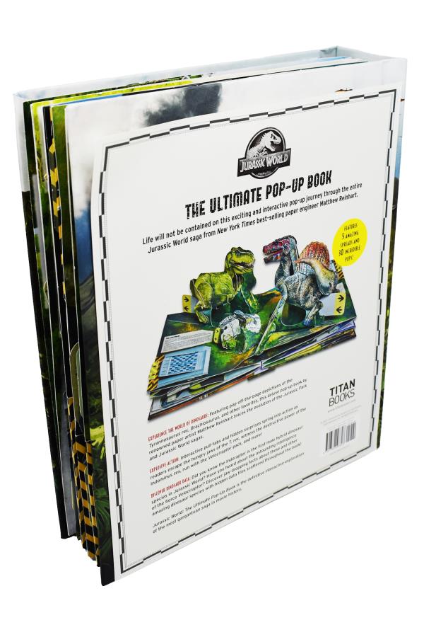 Jurassic World: The Ultimate Pop-Up Book by Matthew Reinhart
