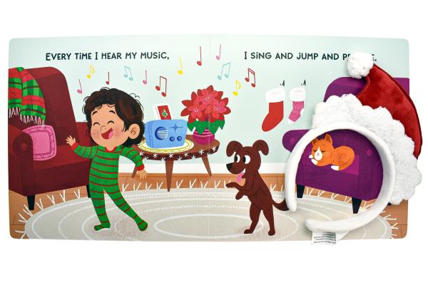 My First How to Catch Santa Claus Board Book & Headband Set by