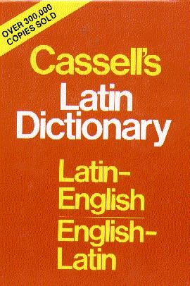 Cassell's Latin Dictionary: Latin-English, English-Latin (Thumb