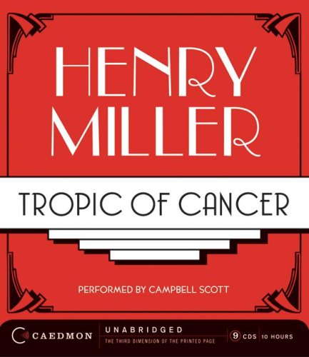 希少　Henry Miller Tropic of Cancer Tropic of Cancer by MILLER, Henry: Very Good Softcover (1959
