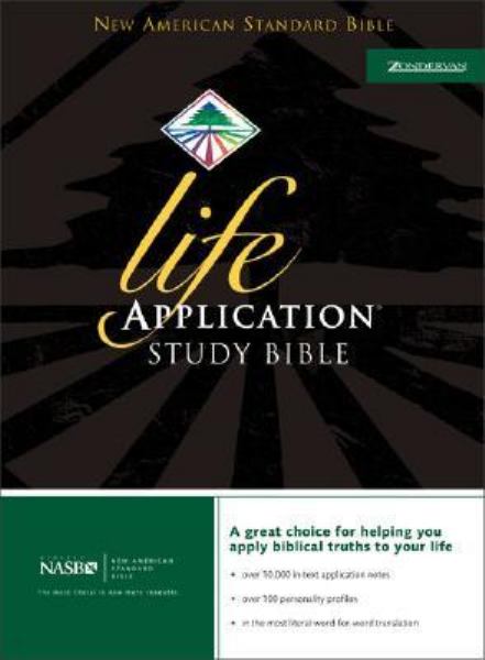 NASB Life Application Study Bible (Burgundy Bonded Leather)