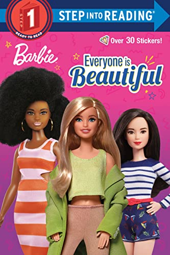 Everyone is Beautiful Barbie Step Into Reading Step 1 by Mei Nakamura Book Outlet