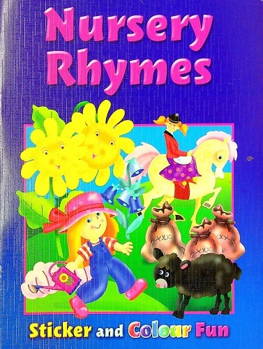 Nursery Rhymes Sticker And Colour Fun