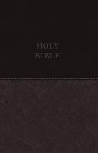 KJV Value Large Print Thinline Bible (Gray Leathersoft)