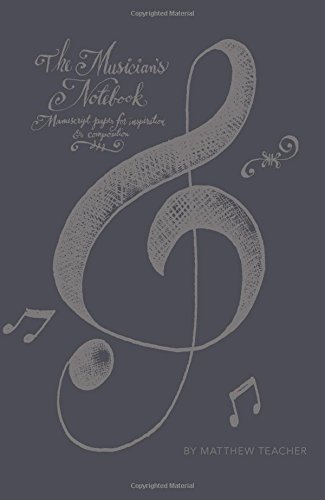 The Musician's Notebook: Manuscript Paper For Inspiration And Composition (Miniature Editions)