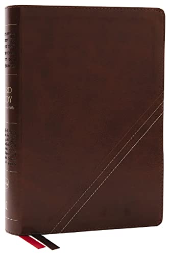 Nkjv, Word Study Reference Bible (thumb Indexed, #9913brn - Brown 