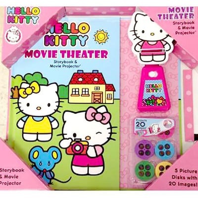 Movie Theater Storybook and Movie Projector (Hello Kitty) - Studio