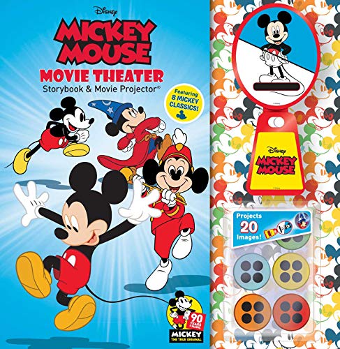 Mickey Mouse Movie Theater Storybook & Movie Projector (Disney) by