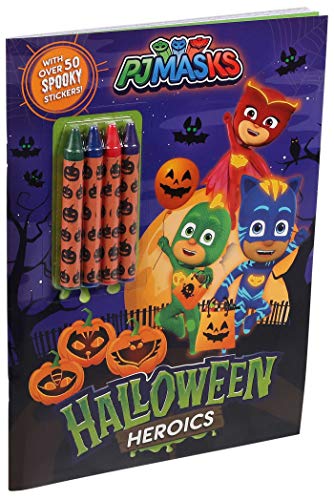 Download Halloween Heroics Coloring Books With Crayons Bookoutlet Com