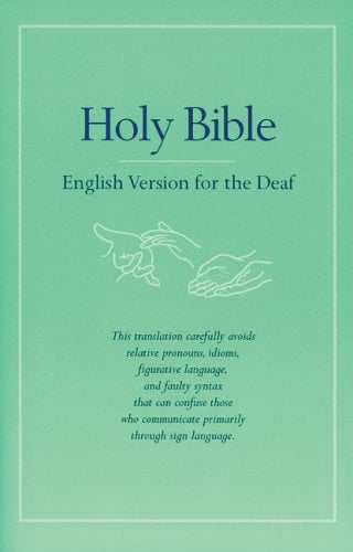 Holy Bible: English Version for the Deaf by Baker Book House