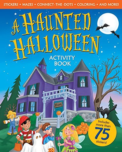 A Haunted Halloween Activity Book Bookoutletcom - 