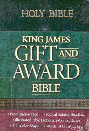 Holy Bible Gift Edition: Classic Series (KJV/Text, 0162-Black Leatherflex)