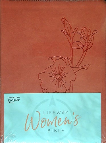 CSB Lifeway Women's Bible (Coral LeatherTouch) by Holman