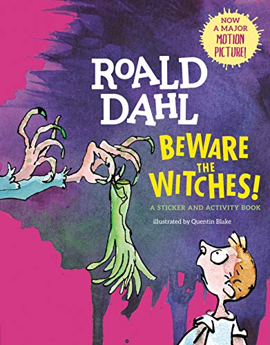 Beware The Witches! A Sticker And Activity Book By Roald Dahl - Book Outlet