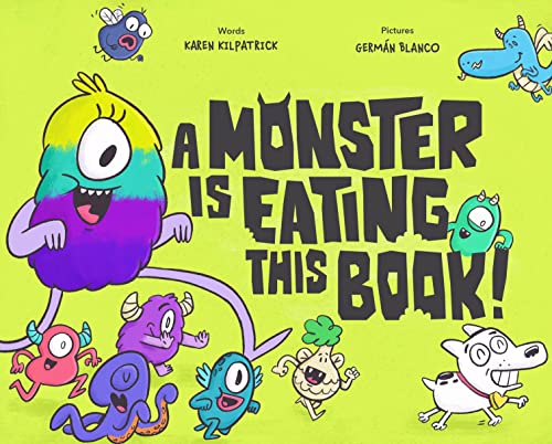悩みを食べてくれるモンスター A Monster Is Eating This Book by Karen Kilpatrick - Book Outlet