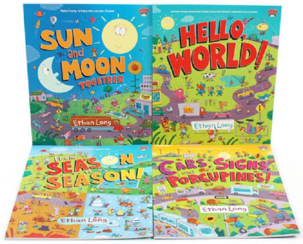 Happy County Book Set (Hello World/Sun and Moon Together