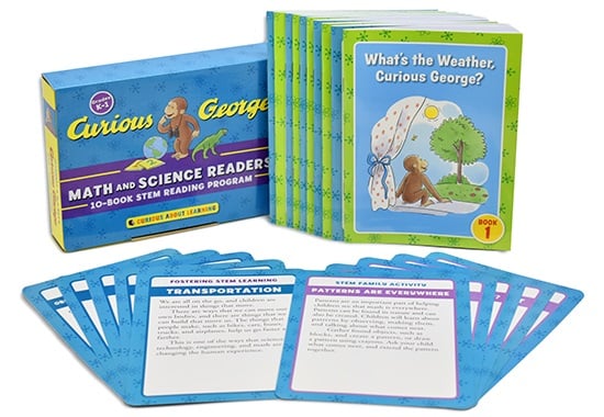 Curious George Math And Science Readers (10-Book STEM Reading Program ...