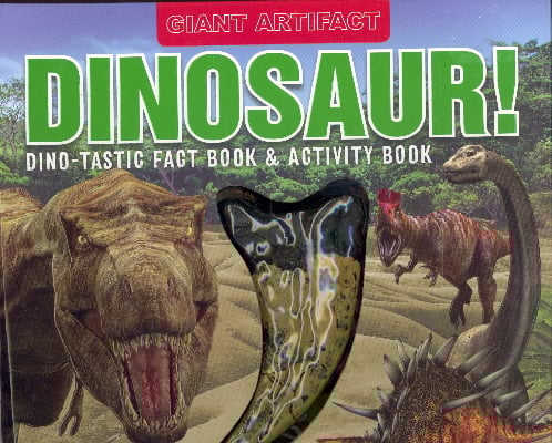 【激安通販 オンラインショップ】 Dinosaur! Dino-Tastic Fact & Activity Book (Giant Artifact 絵本・児童書