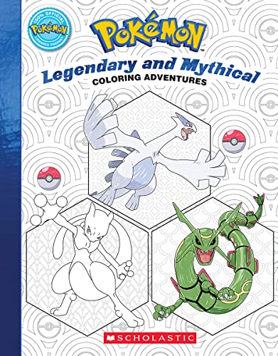 Legendary and Mythical Coloring Adventures (Pokemon) by Scholastic ...
