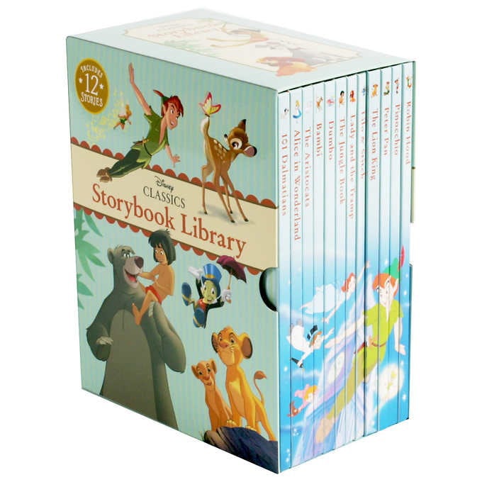 Disney Classics Storybook Library 12 Story Box Set 