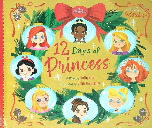 さくらいりんご　Disney PRINCESS DAYS 12 Days of Princess (Disney Princess) by Holly Rice - Book Outlet