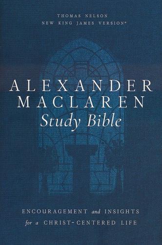 NKJV, Alexander Maclaren Study Bible (8783BL - Blue Leathersoft)