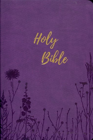 KJV, Giant Comfort Print Holy Bible (7843PUSM - Purple Leathersoft