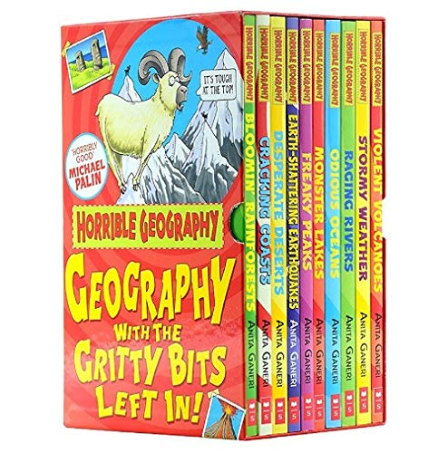 Horrible Geography Collection (10 Book Box Set) by Gritty Bits - Book ...