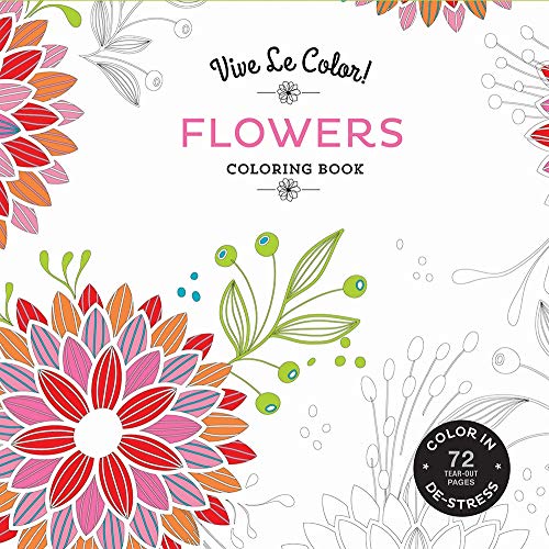 Flowers Coloring Book (Vive Le Color!)