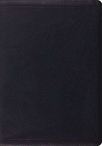 ESV Study Bible (Premium Calfskin Leather, Black)