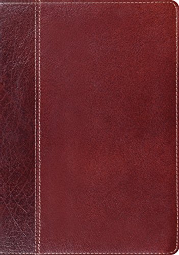 ESV Study Bible (Cowhide, Brown/Chestnut, Timeless Design)