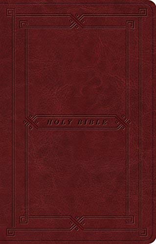 ESV Premium Gift Bible (TruTone, Cordovan, Vintage Frame Design)