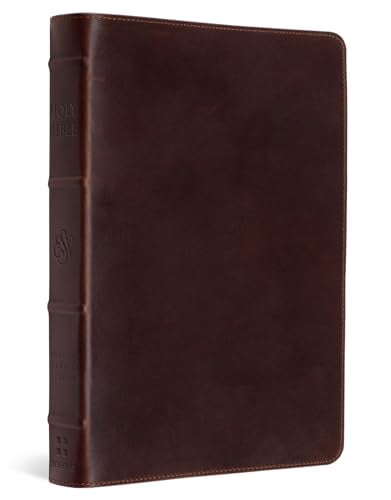 ESV Heirloom Bible (Wellington Leather, Brown, Alpha Edition) by ...