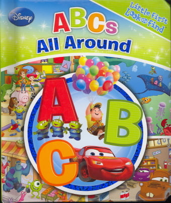 ABCs All Around (Disney Little First Look And Find)