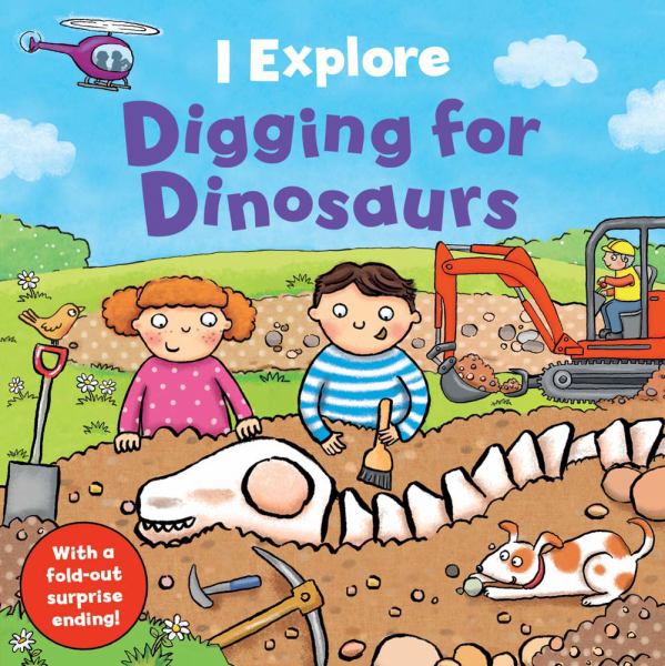 digging up a dinosaur